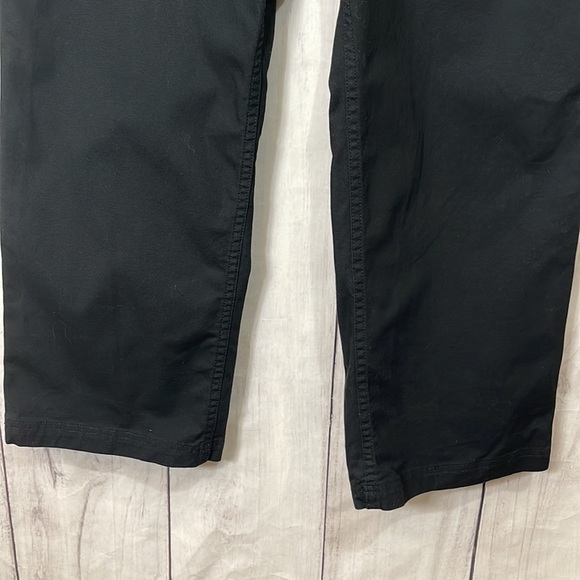 Duluth Trading Co Black Twill Work Pants Bootcut Womens Sz 16x29 - Picture 3 of 12